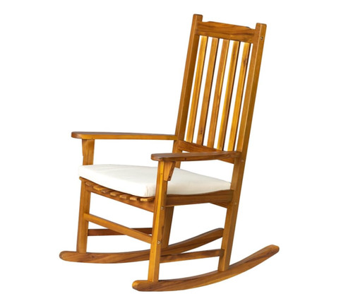 Wooden rocking chair outdoor - wooden,