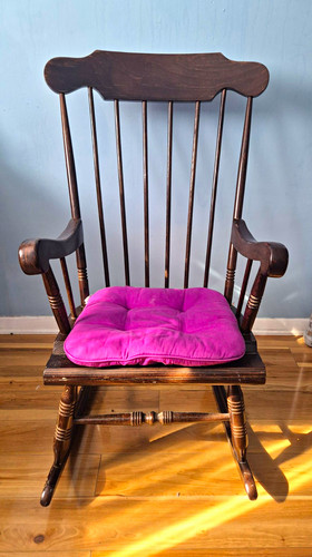 Wooden indoor rocking chair - rocking,