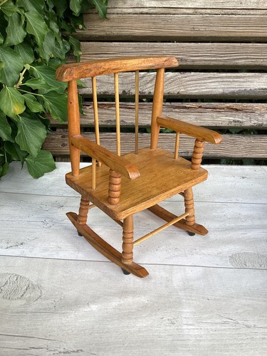 One wooden rocking chair for - wooden,