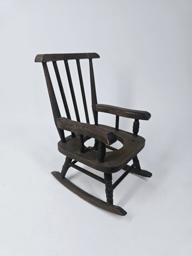 Vintage mini wooden rocking - mini,