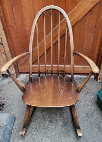 Vintage ercol wooden nursing - vintage,