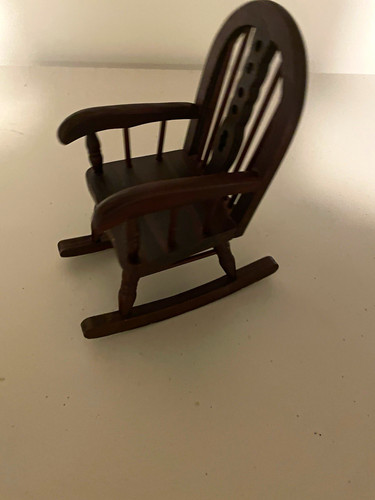 Scale wooden dollhouse - 1:12,