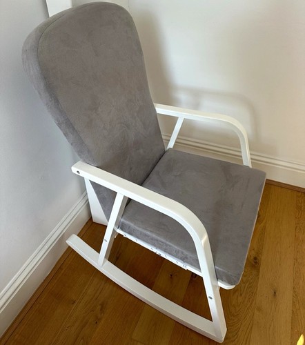 Upholstered rocking chair with - upholstered,