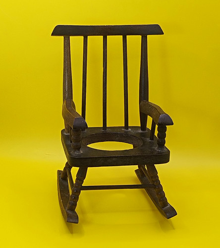 Vintage miniature wooden - miniature,