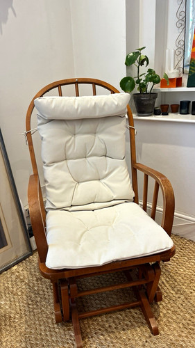 Indoor wooden rocking chair - indoor,
