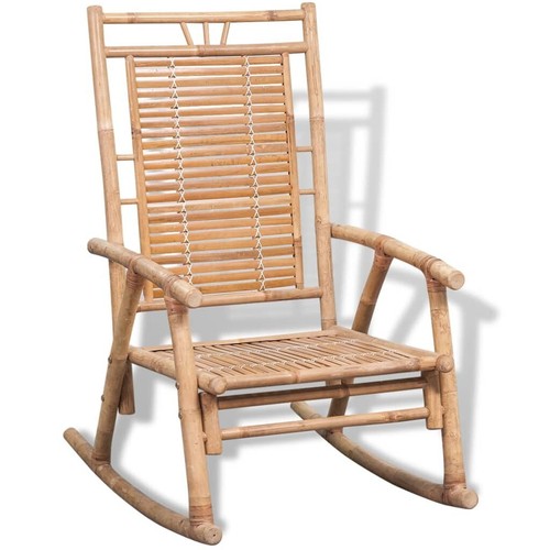 Bamboo rocking chair garden - chair,