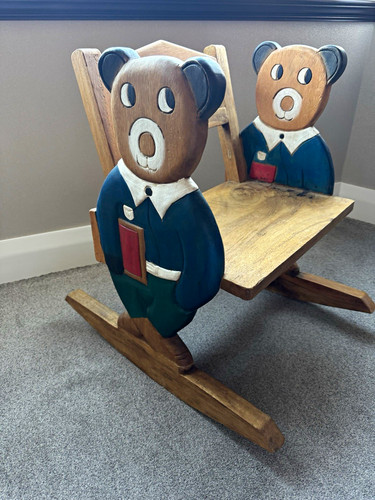 Wooden children rocking - wooden, children’s