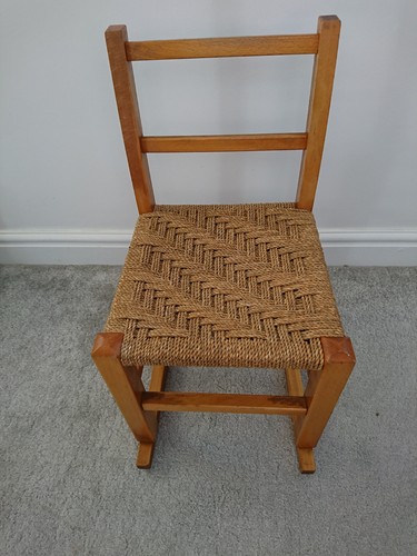 Vintage wooden child ladder - wooden, child's