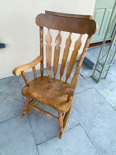 Large pine rocking - large, –