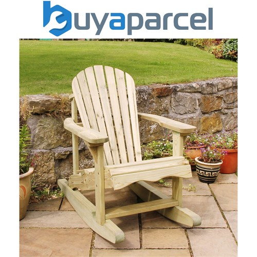 Zest lily wooden rocking chair - rocking,