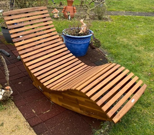 Garden wooden sun - sun, lounger