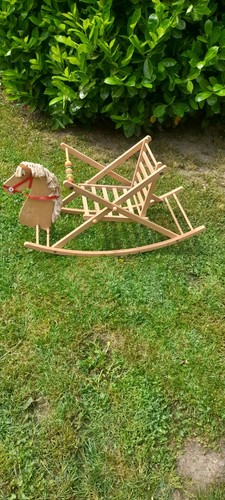 Vintage rocking horse - vintage,
