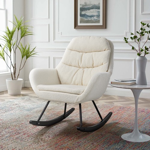Upholstered rocking chair - upholstered,