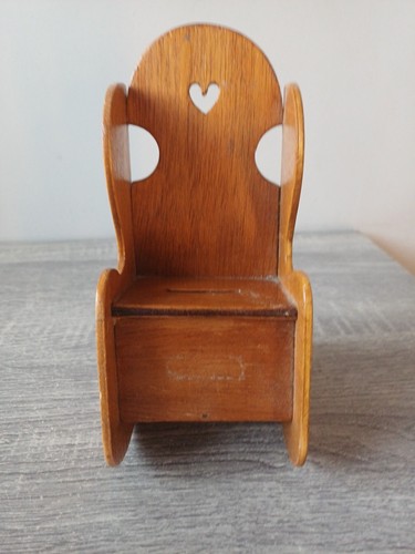 Vintage wooden doll rocking - vintage,