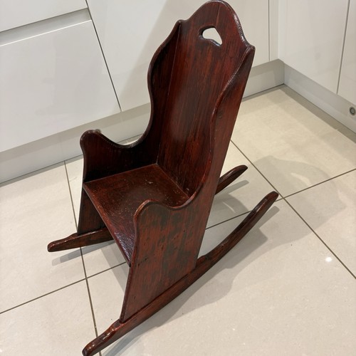 Rare antique child wooden - rare, child’s