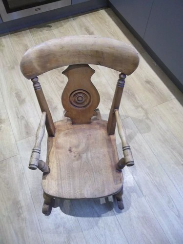 Beautiful vintage oak wooden - vintage,